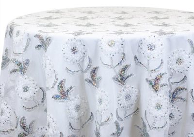 Floral Sequins Overlay